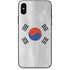 South Korean Flag Distressed iPhone XS Max Skin